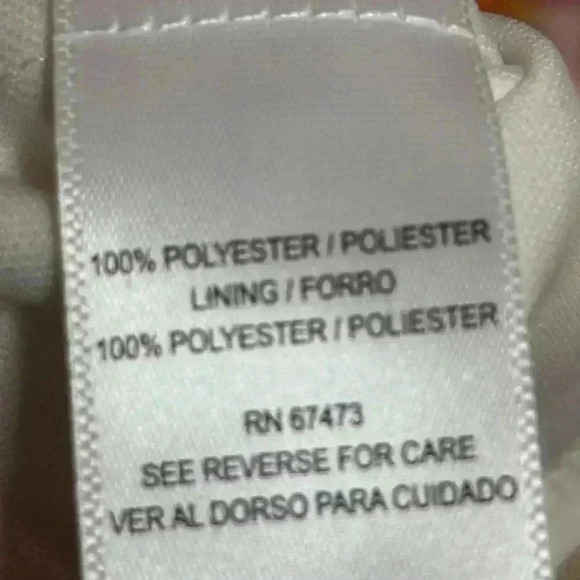 MAISON TARA PINK FLORAL RUFFLE SUMMER MIDI TIE SASH HI LOW DRESS SIZE SMALL🩷 - Picture 8 of 10